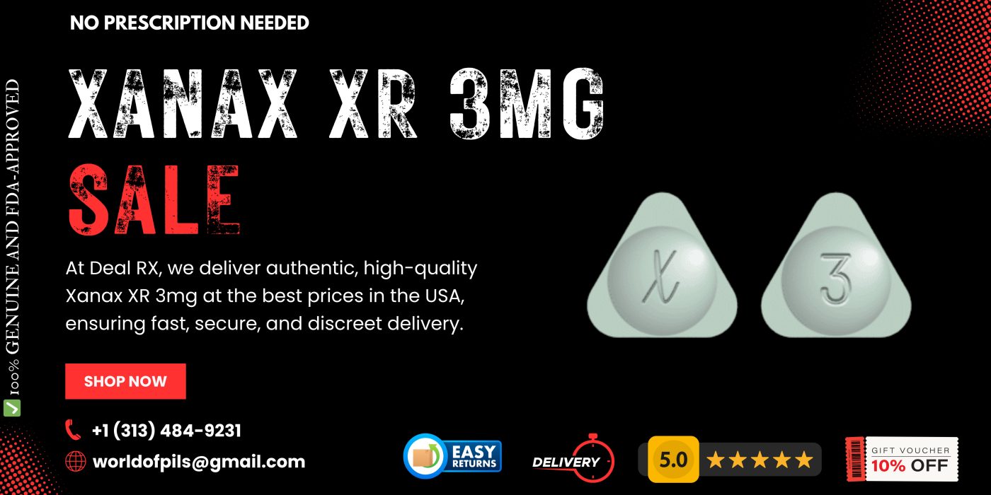 Buy Xanax XR 3mg Online – Extended Relief from Anxiety & Panic Disorders 4 Xanax XR 3mg